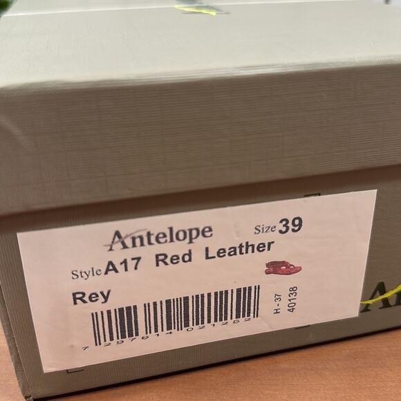 Antelope Rey Leather Toe Post Sandals Size 39 - Picture 9 of 9